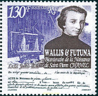 123481 MNH WALLIS Y FUTUNA 2003 2 CENTENARIO DEL NACIMIENTO DEL SANTO PIERRE CHANEL - Usados