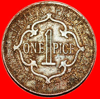 * INDIA (1897-1899): EAST AFRICA ★ 1 PICE 1897 UNCOMMON!★ LOW START ★ NO RESERVE! - Afrique Orientale & Protectorat D'Ouganda