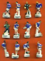 Serie Complete De 12 Feves  "  Equipes Foot France 98  "  1998 - Sport