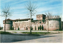 IMOLA - CARTOLINA FG NON SPEDITA - ROCCA SECOLO XIV - CASTELLI DELLA ROMAGNA - PUBBLICITA' IDRO ASCORBICO MAGGIONI - Imola