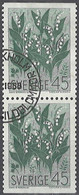 Sweden 1968. Mi.Nr. 611 Do/Du, Pair, Used O - Used Stamps