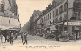 CPA France - Paris - Rue Oberkampf à La Rue Saint Maur - F. F. - Oblitérée 1925 Nully - Chalcographie Du Musée Du Louvre - Distretto: 11