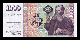 Islandia Iceland 1000 Kronur 2001 (2013) Pick 59e SC UNC - Iceland