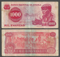 ANGOLA 1000 KWANZAS 1976 Pick 113 F (NT#08) - Angola