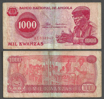 ANGOLA 1000 KWANZAS 1976 Pick 113 F (NT#08) - Angola