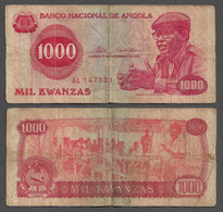 ANGOLA 1000 KWANZAS 1976 Pick 113 F (NT#08) - Angola