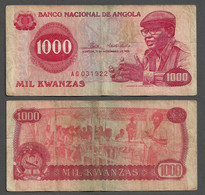 ANGOLA 1000 KWANZAS 1976 Pick 113 F (NT#08) - Angola