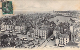 CPA France - Seine Maritime - Dieppe - Vue Générale Prise De La Tour De L'Eglise St Jacques - N. D. Phot. - Oblit. 1914 - Dieppe