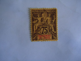 INDIA  FRANCE  COLONIES  USED   STAMPS 75C - Otros & Sin Clasificación