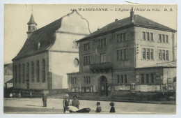 Wasselonne - L'église Et L'hôtel De Ville - Wasselonne