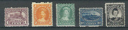 NOUVEAU BRUNSWICK N° 4 à 9 * Sauf 7  Trés Propres - Unused Stamps
