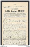 LOUETTE - SAINT - PIERRE  ..-- Monsieur L ' ABBE Auguste ETIENNE , Né En 1863 à HALANZY , Y Décédé En 1945 . - Gedinne