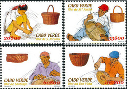 125016 MNH CABO VERDE 2002 CESTERIA - Cap Vert