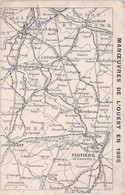 CPA MILITARIAT - Carte De Manoeuvres De L'ouest En 1905 - Offerte Par Le Journal L'ECLAIR - Manovre