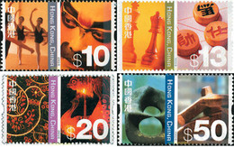 102934 MNH HONG KONG 2002 CULTURA ORIENTAL Y OCCIDENTAL - Colecciones & Series