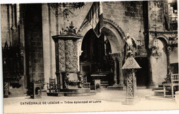 CPA Cathedrale De LESCAR - Throne Episcopal Et Lutrin (163409) - Lescar