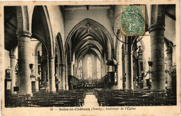 CPA SOLRE-le-Chateau - Interieur De L'Église (205051) - Solre Le Chateau