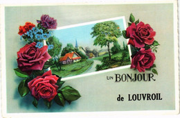 CPA Une Bonjour De LOUVROIL (194576) - Louvroil