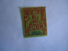 SENEGAL  FRANCE  COLONIES MLN STAMPS 20C - Sonstige & Ohne Zuordnung