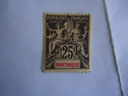 MARTINIQUE  FRANCE  COLONIES MNH STAMPS 25C - Autres & Non Classés