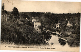 CPA PONT-SCORFF - Vue Sur Le Moulin Du Pont - Neuf Et Le Scorff (209859) - Pont Scorff