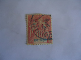 MARTINIQUE  FRANCE  COLONIES USED STAMPS 10C  WITH POSTMARK - Otros & Sin Clasificación