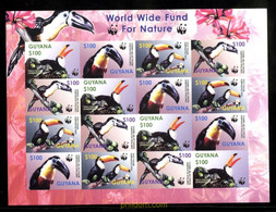 201101 MNH GUYANA 2003 WWF - Guyane (1966-...)