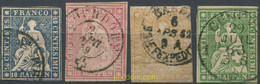 668682 USED SUIZA 1854 HELVETIA - Gebraucht