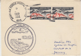 USA Drifting Station USAF Ice Skate Drifting Station Alpha 2 Ca USAF 9 - 1959 (RD158) - Stations Scientifiques & Stations Dérivantes Arctiques