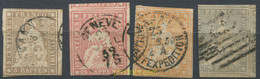 668722 USED SUIZA 1854 HELVETIA - Gebraucht