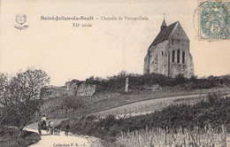 CPA FRANCE - 89 - St Julien Du Sault - Chapelle De Vauxguillain - Animée - Saint Julien Du Sault