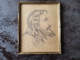 Tekening Jezus Christus Door G. Verhelst - Dessins