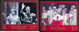 128025 MNH KIRIBATI 2003 50 ANIVERSARIO DE LA CORONACION DE ISABEL II - Kiribati (1979-...)