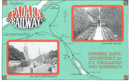 Dalkeith Publishing Railway Related Classic Poster Postcard Padarn Railway Dinorwig Slate - Matériel