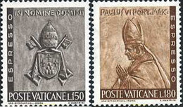 128555 MNH VATICANO 1966 ARTES Y OFICIOS - Used Stamps