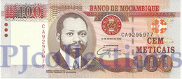 MOZAMBIQUE 100 METICAIS 2006 PICK 145 UNC - Mozambique