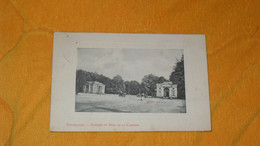 CARTE POSTALE ANCIENNE CIRCULEE DE 1908../ BRUXELLES.- ENTREE DU BOIS DE LA CAMBRE...CACHET + TIMBRE - Forêts, Parcs, Jardins