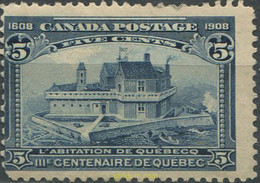 684304 HINGED CANADA 1908 3 CENTENARIO DE LA FUNDACION DE QUEBEC - Usati