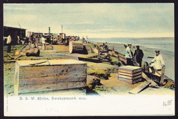 1906 Beschriebene Ungelaufene AK D.S.W. Deutsch-Südwest Afrika, Swakopmund. - Namibia