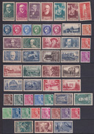 1938 - ANNEE COMPLETE YVERT N°372/418 SAUF ADER (398) ** MNH  - COTE = 570 EUR. - - ....-1939