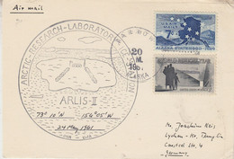 USA Driftstation ARLIS-II Card  24 MAY 1961 Ca Barrow (RD171) - Scientific Stations & Arctic Drifting Stations