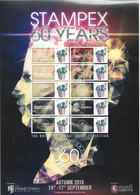 GB  STAMPEX Smilers Sheets   -  Autumn  2016 - 60 Years Of Stampex - Part 2 - Personalisierte Briefmarken