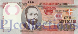 MOZAMBIQUE 100 METICAIS 2011 PICK 151a POLYMER UNC - Mozambique