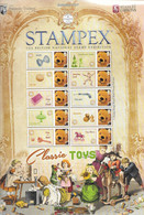 GB  STAMPEX Smilers Sheets   -  Autumn  2017 -  Classic Toys - Timbres Personnalisés