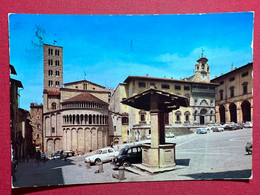 Cartolina - Arezzo - Piazza Grande - 1970 - Arezzo
