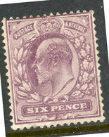 Great Britain MH 1902-11 King Edward Vll - Nuevos