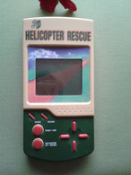3D Helicopter Rescue 80's/90's Vintage LCD Game Working - Autres & Non Classés