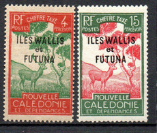Wallis Et Futuna  Taxe N° 12 & 15 Neuf X MH Cote : 1,50€ - Unused Stamps