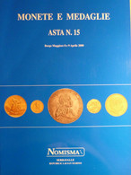 Catalogo D'asta Nomisma - Asta N. 15 - 8-9/04/2000 - Livres & Logiciels