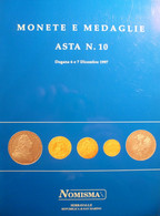 Catalogo D'asta Nomisma - Asta N. 10 - 6-7/12/1997 - Livres & Logiciels
